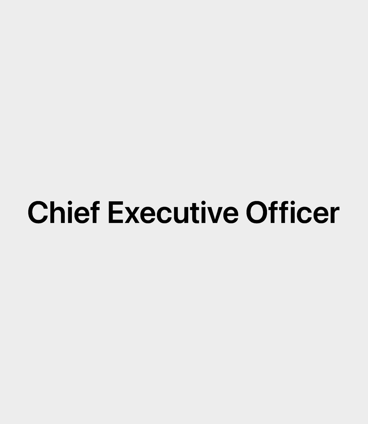 CEO